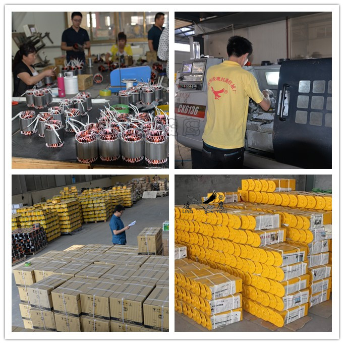 凌鷹微型電動(dòng)葫蘆車間及生產(chǎn)圖