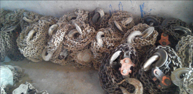 群吊電動葫蘆正確保存圖